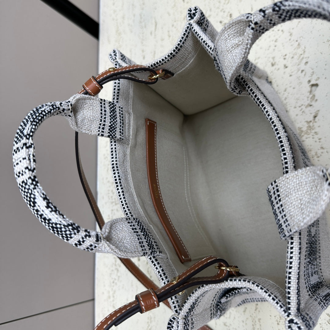 CABAS THAIS 26 CALFSKIN GREY