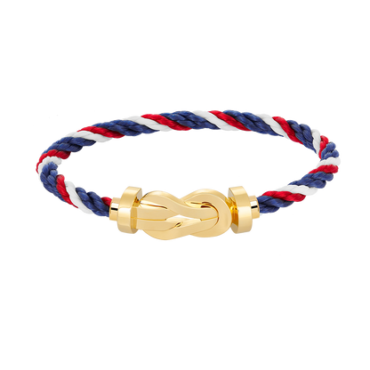 [AURORA]CHANCE LARGE 8 FIGURE BUCKLE NO DIAMOND BRACELET GOLD