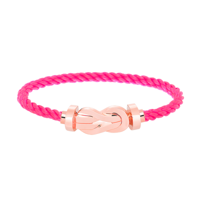 [AURORA]CHANCE LARGE 8 FIGURE BUCKLE NO DIAMOND BRACELET ROSE GOLD