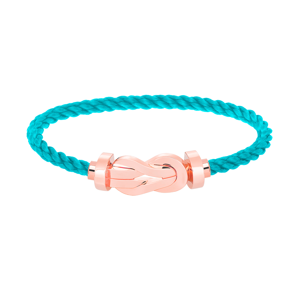 [Aurora]CHANCE LARGE 8 FIGURE BUCKLE NO DIAMOND BRACELET ROSE GOLD