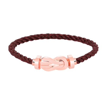 [AURORA]CHANCE LARGE 8 FIGURE BUCKLE NO DIAMOND BRACELET ROSE GOLD