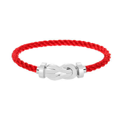 [AURORA]CHANCE GROSSE 8-FACH-SCHNALLE OHNE DIAMANTARMBAND SILBER