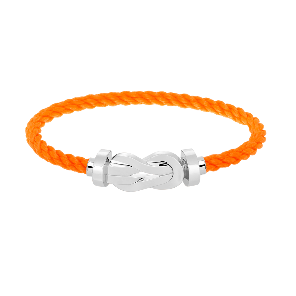 [AURORA]CHANCE GROSSE 8-FACH-SCHNALLE OHNE DIAMANTARMBAND SILBER