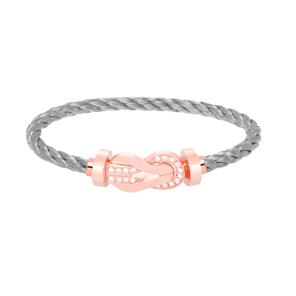 [AURORA]CHANCE GROSSES 8-FACH-SCHNALLE HALBDIAMANTARMBAND ROSÉGOLD