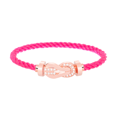 [AURORA]CHANCE GROSSES 8-FACH-SCHNALLE HALBDIAMANTARMBAND ROSÉGOLD