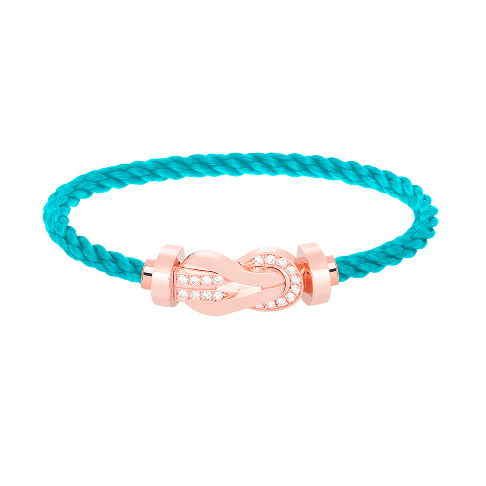 [AURORA]CHANCE GROSSES 8-FACH-SCHNALLE HALBDIAMANTARMBAND ROSÉGOLD