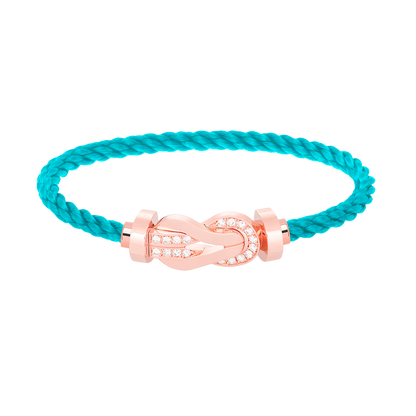 [AURORA]CHANCE GROSSES 8-FACH-SCHNALLE HALBDIAMANTARMBAND ROSÉGOLD
