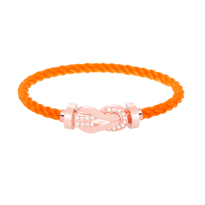 [AURORA]CHANCE GROSSES 8-FACH-SCHNALLE HALBDIAMANTARMBAND ROSÉGOLD