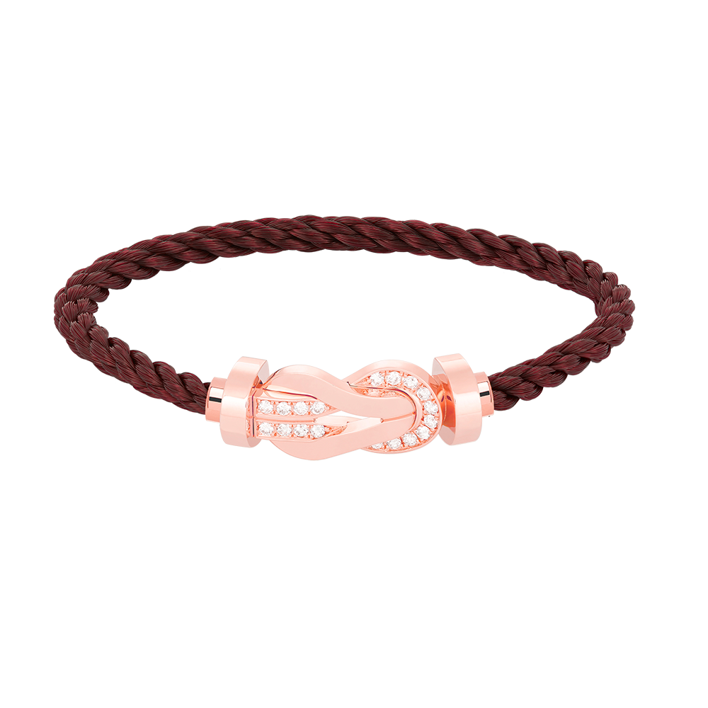 [AURORA]CHANCE GROSSES 8-FACH-SCHNALLE HALBDIAMANTARMBAND ROSÉGOLD