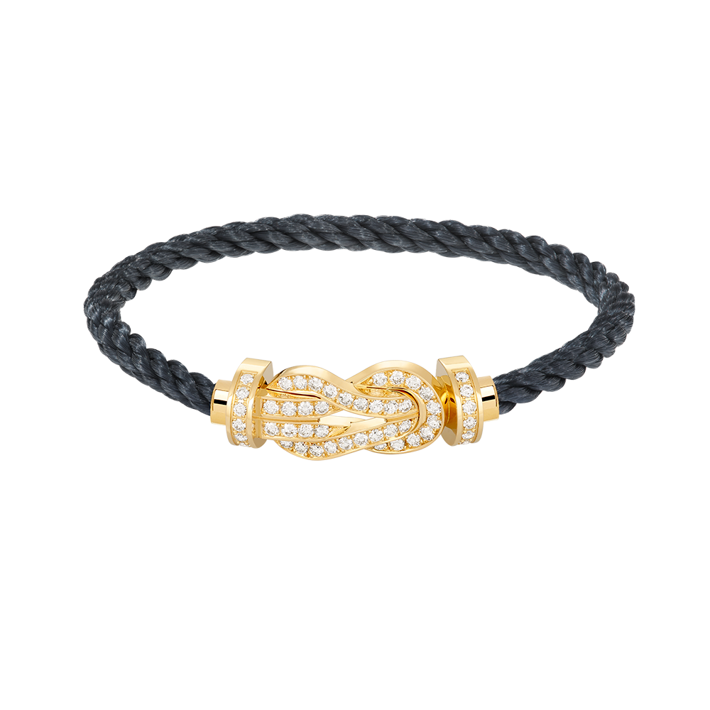 [AURORA]CHANCE GROSSES 8-FACH-ARMBAND MIT VOLLDIAMANTEN UND SCHNALLE GOLD