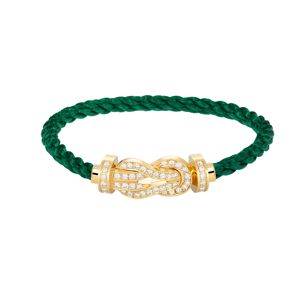 [AURORA]CHANCE GROSSES 8-FACH-ARMBAND MIT VOLLDIAMANTEN UND SCHNALLE GOLD