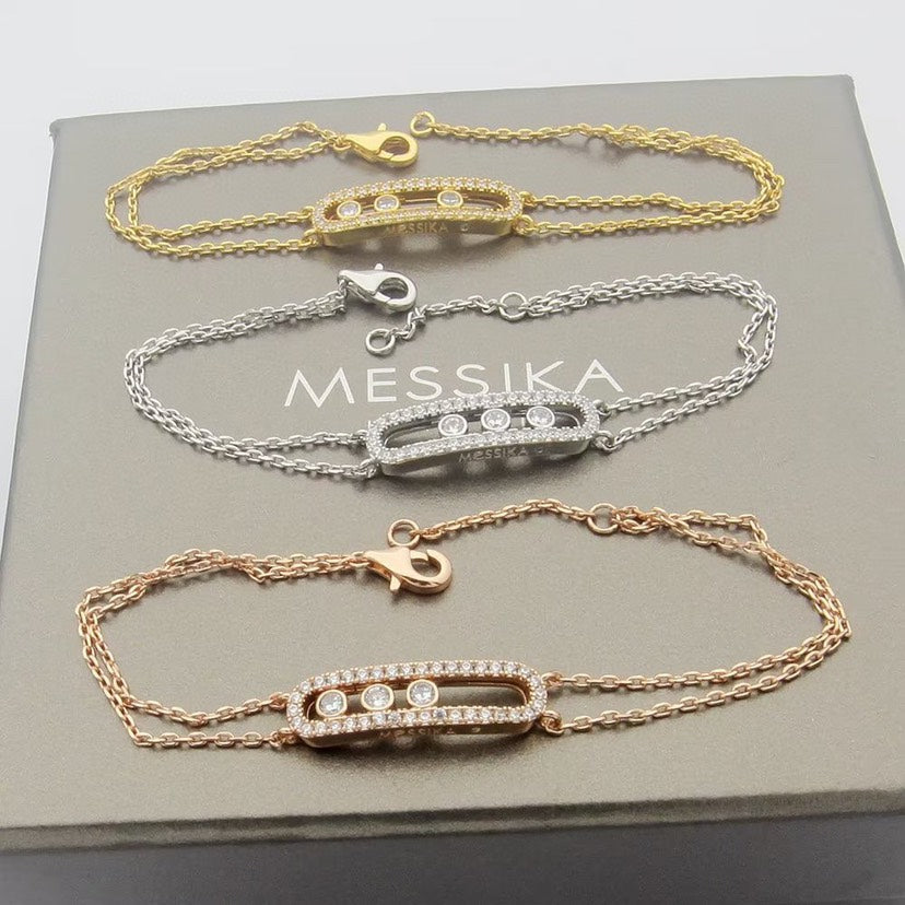 [AURORA] Move Classique pavé bracelet
