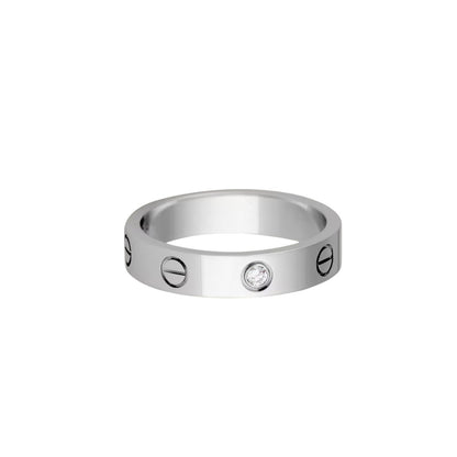 [AURORA]LOVE 4MM 1 DIAMOND RING