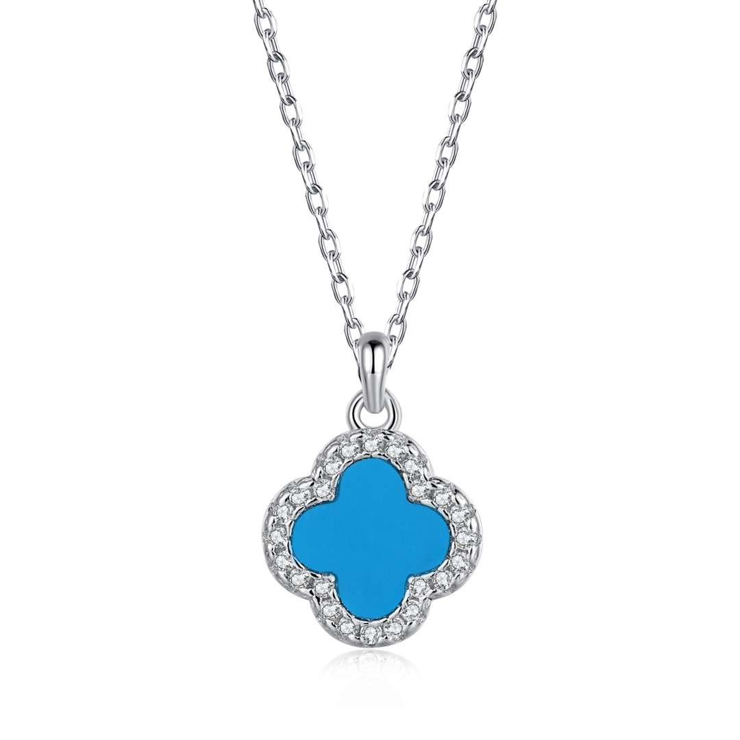 [Aurora]Dainty Flower Shape Necklace