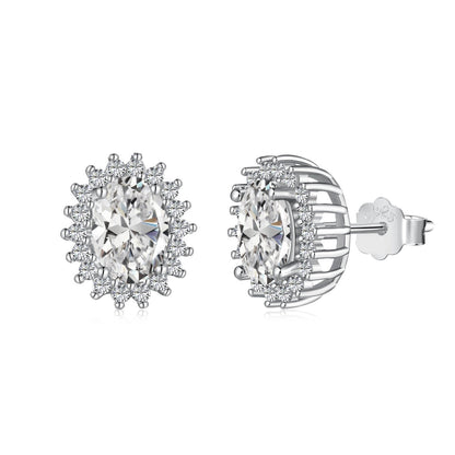 [AURORA]Delicate Radiant Oval Cut Daily Earrings