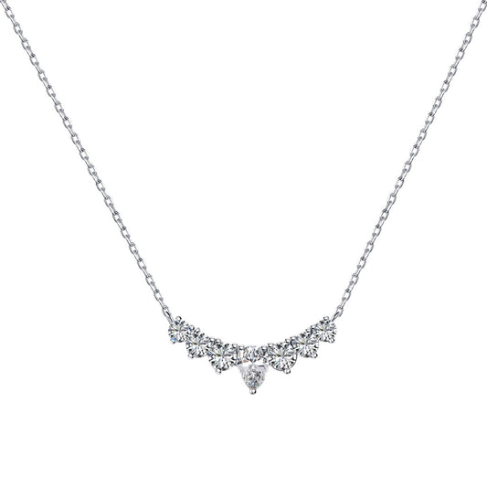 [Aurora]Dainty Colorful Heart Necklace