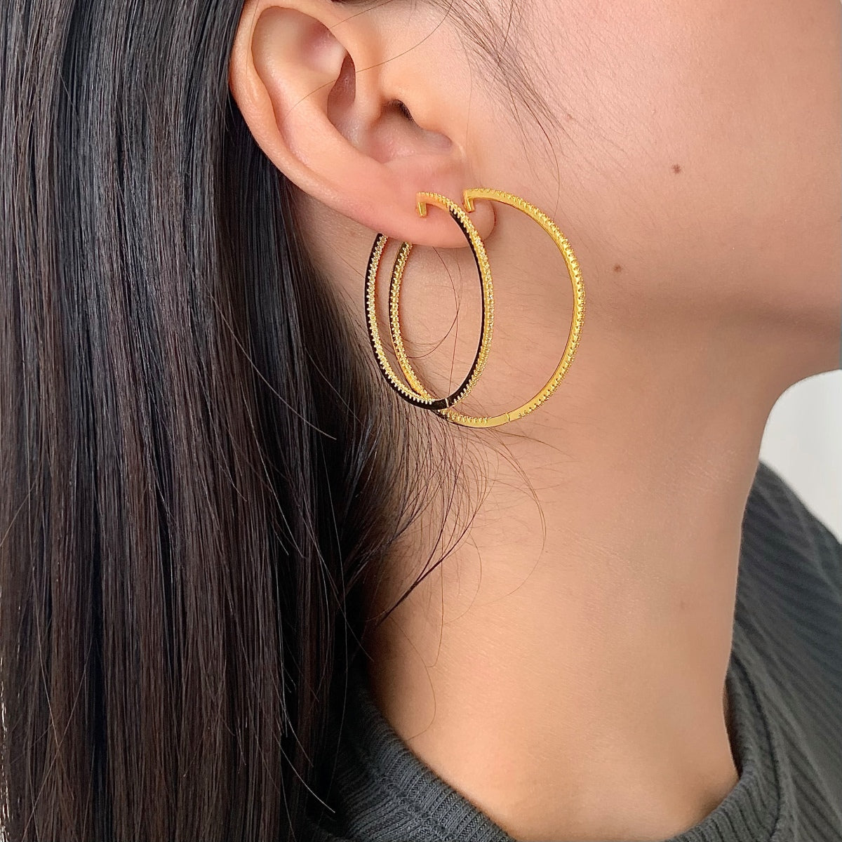 [AURORA]Popular Large Hoop Earrings