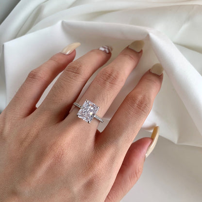 [Aurora]4.0 Carat Luxurious Engagement Ring