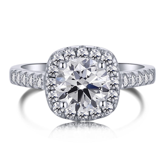 [Aurora]Dazzling Resplendent Round Cut Wedding Ring