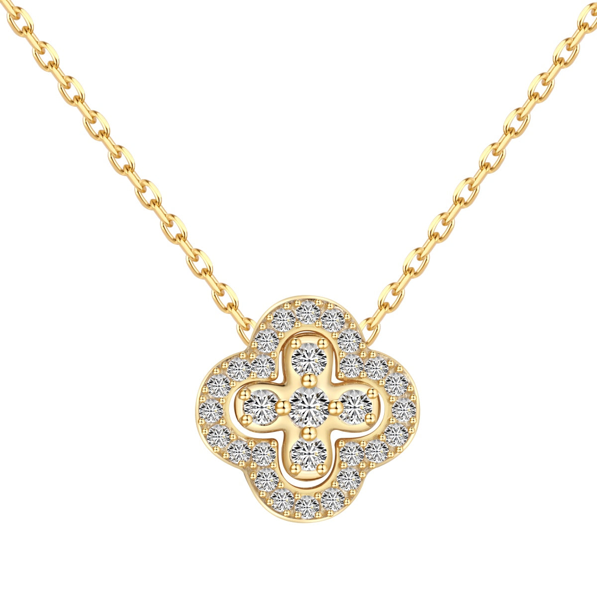 [Aurora]Four-Leaf Clover Various DIY Wearable Necklaces