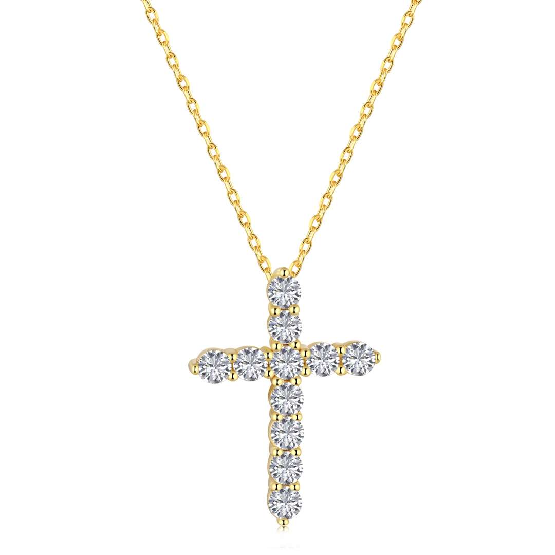 [Aurora]Unique Cross Shape Necklace