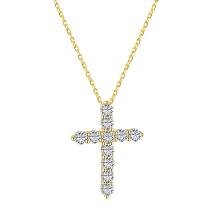 [Aurora]Unique Cross Shape Necklace