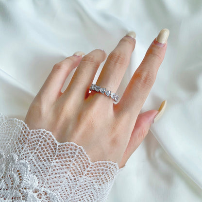 [AURORA]0,25 Karat Radiant Romance Herzschliff-Liebhaberring