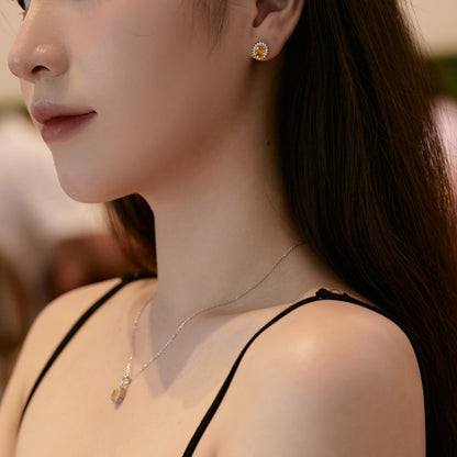 [AURORA]Delicate Radiant Oval Cut Daily Earrings