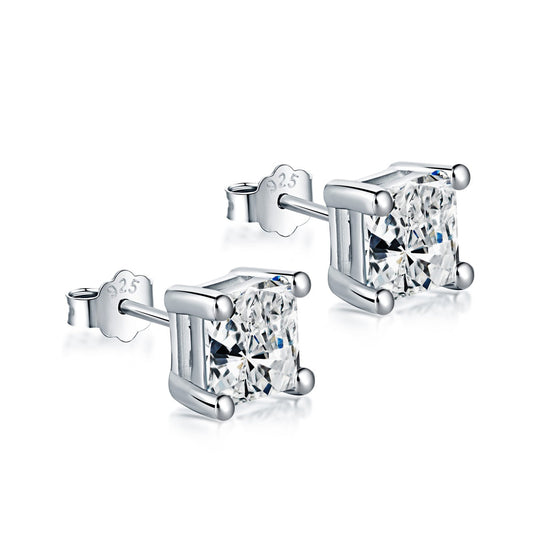 [Aurora]Delicate Square Shape Earrings