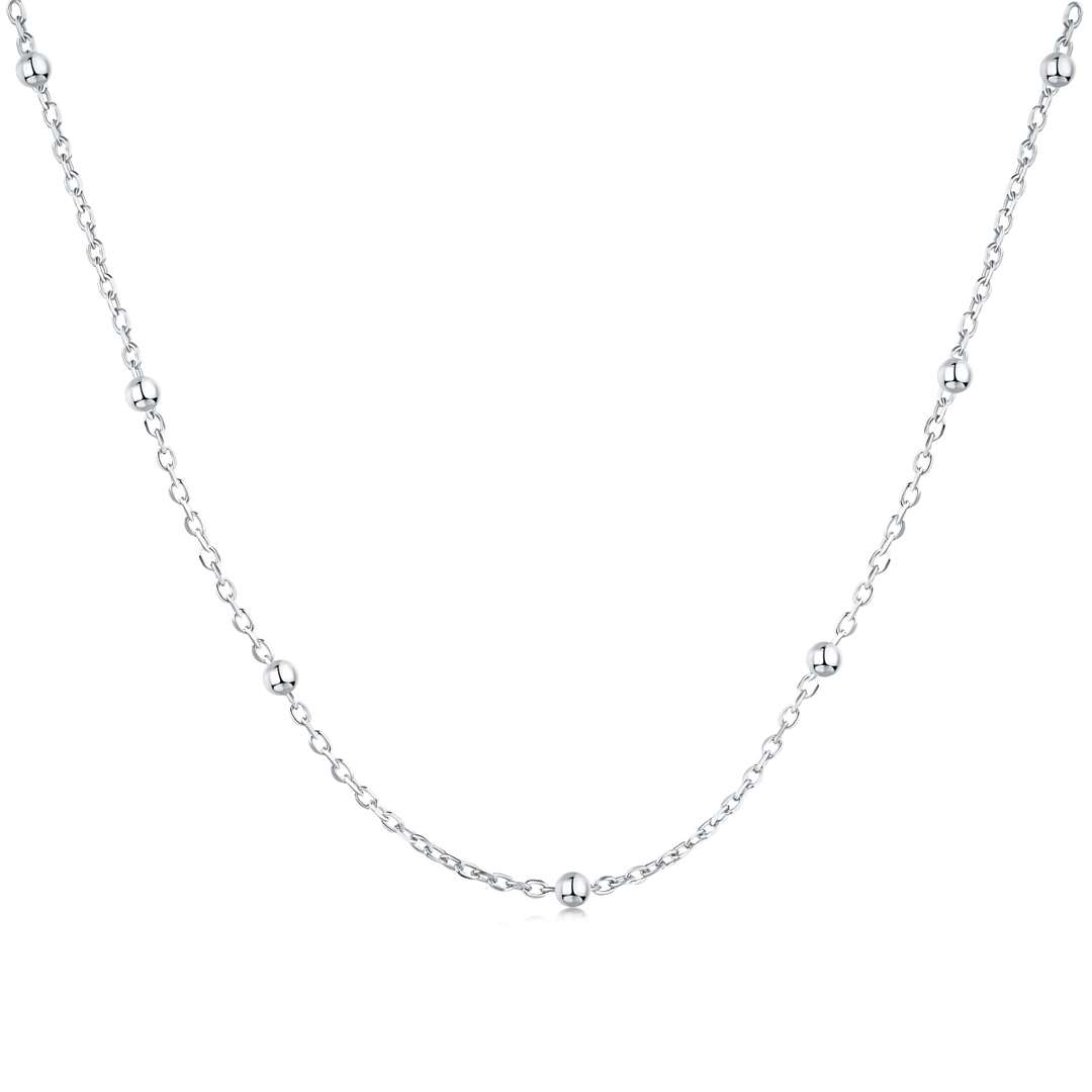 [Aurora]Small Bead Clavicle Chain Simple Necklace