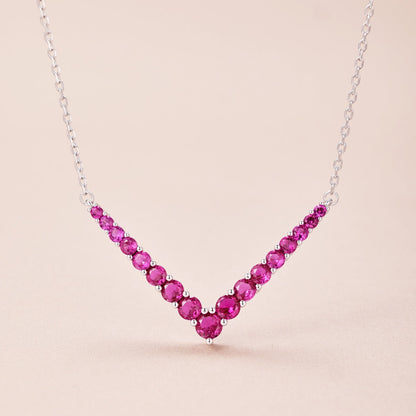 [Aurora]Ornate Round Cut Necklace