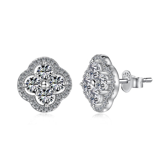 [Aurora]Four-Leaf Clover Exquisite Earrings