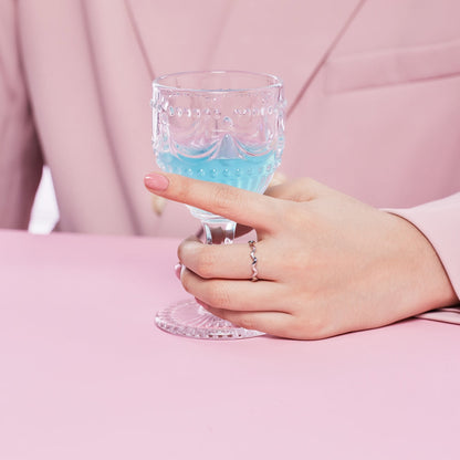 [Aurora]Ornate Vibrant Round Cut Daily Ring