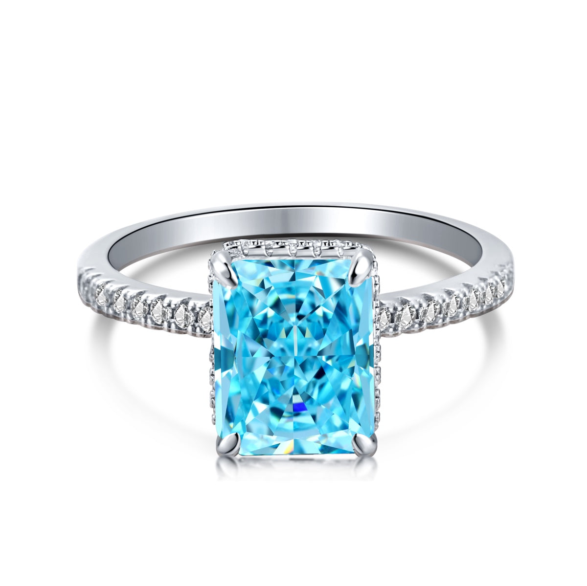 [Aurora]4.0 Carat Luxurious Engagement Ring