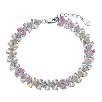 [AURORA] Zierliches, exquisites Armband in Blumenform für den Alltag