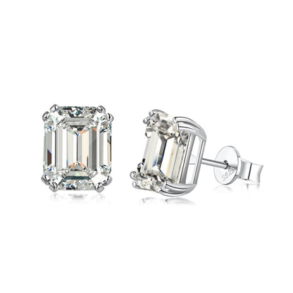 [Aurora]Dazzling Square Shape Earrings