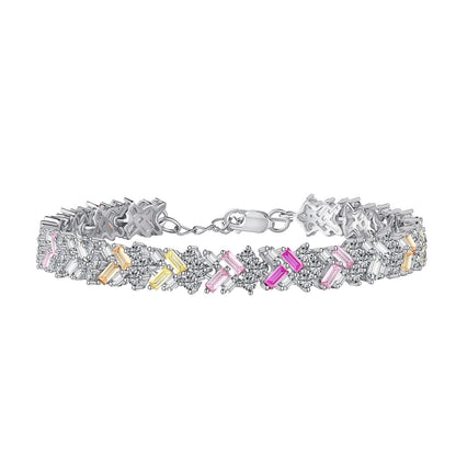 [AURORA]Dazzling Unique Multi Shape Daily Bracelet