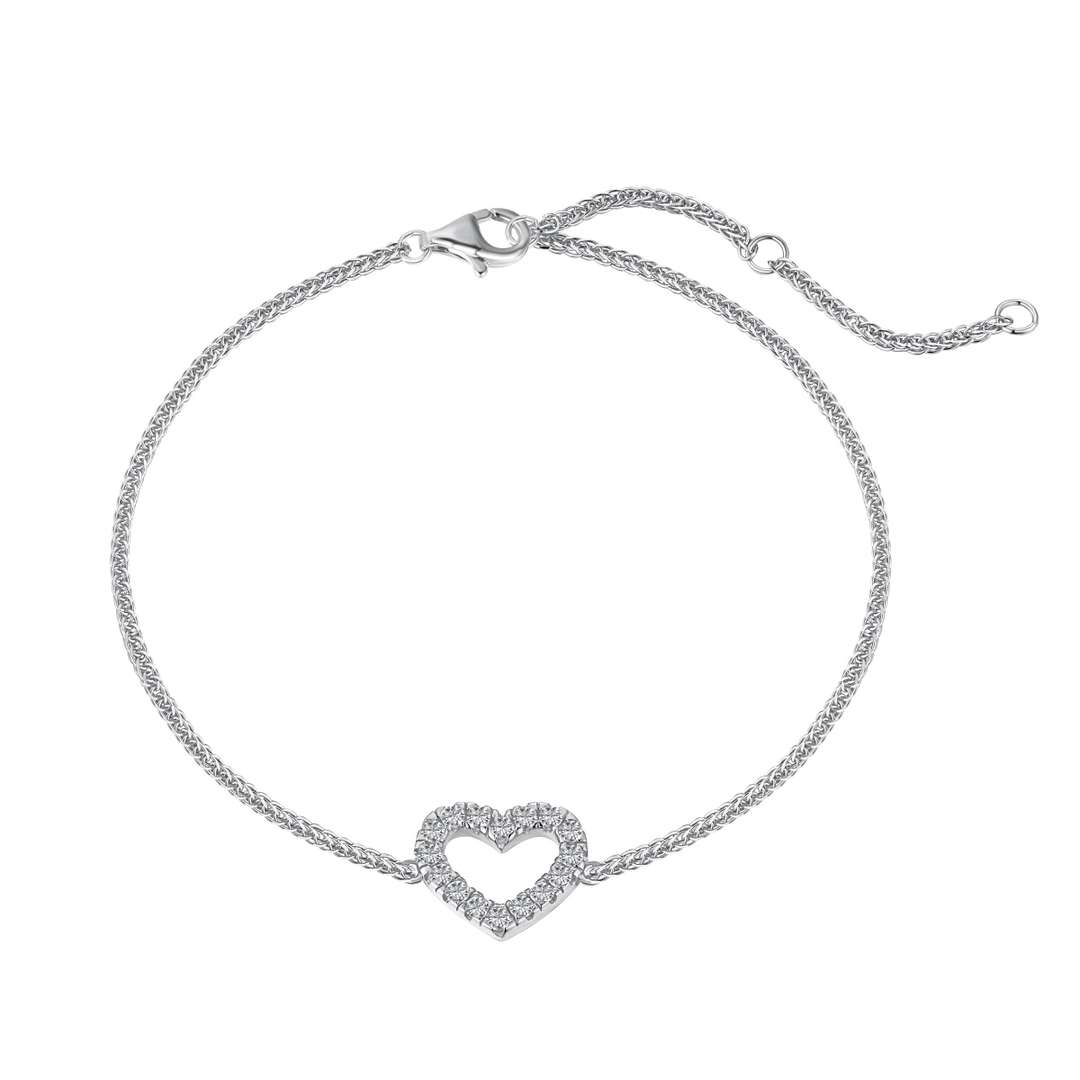 [AURORA]Herzförmiges Liebhaberarmband