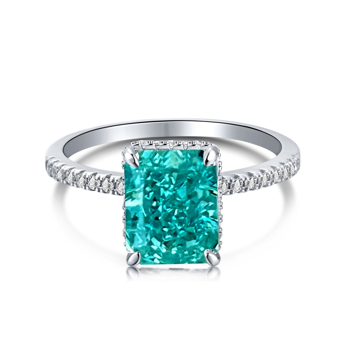 [Aurora]4.0 Carat Luxurious Engagement Ring