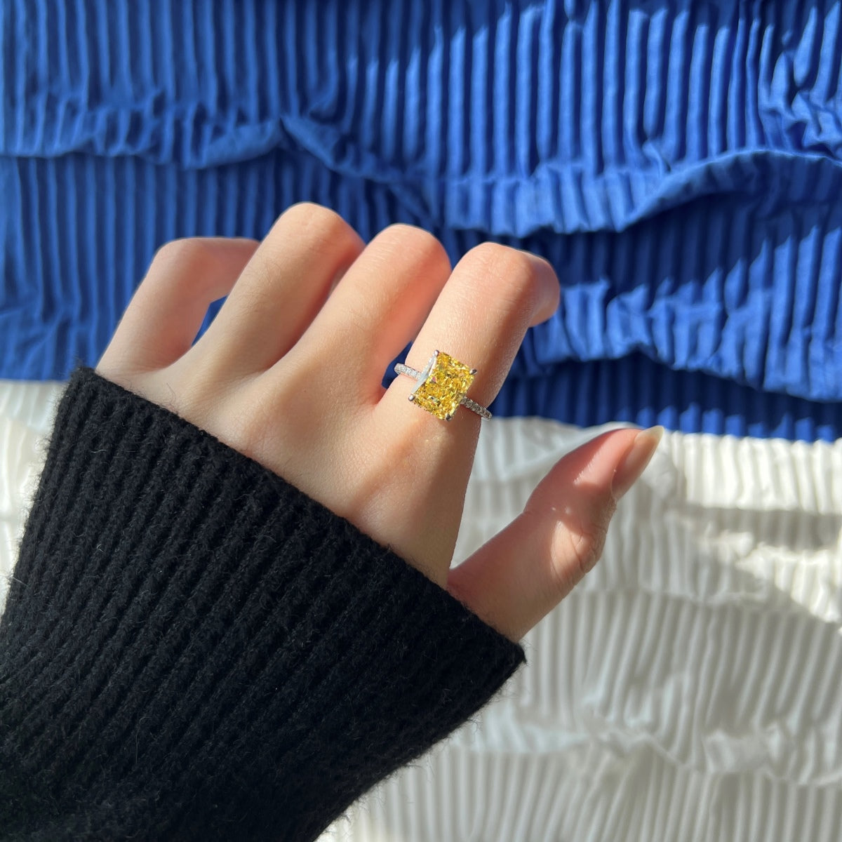[Aurora]4.0 Carat Luxurious Engagement Ring