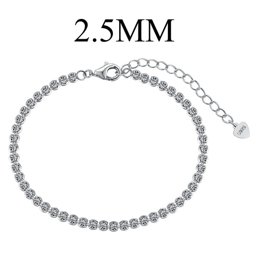[AURORA]Dazzling Sparkling Round Cut Daily Bracelet