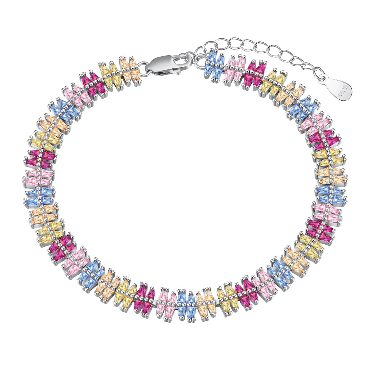 [AURORA]Funkelndes, exquisites Party-Armband mit mehreren Schliffen