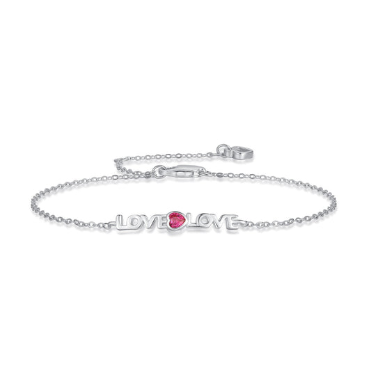 [Aurora]Romantic Heart Shape Lover Bracelet