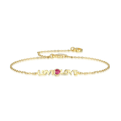 [AURORA] Romantisches Armband in Herzform für Liebhaber