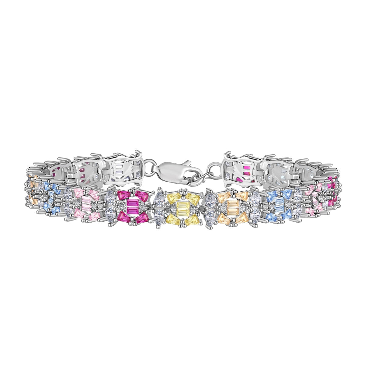[AURORA] Zartes buntes Partyarmband mit mehreren Schnitten
