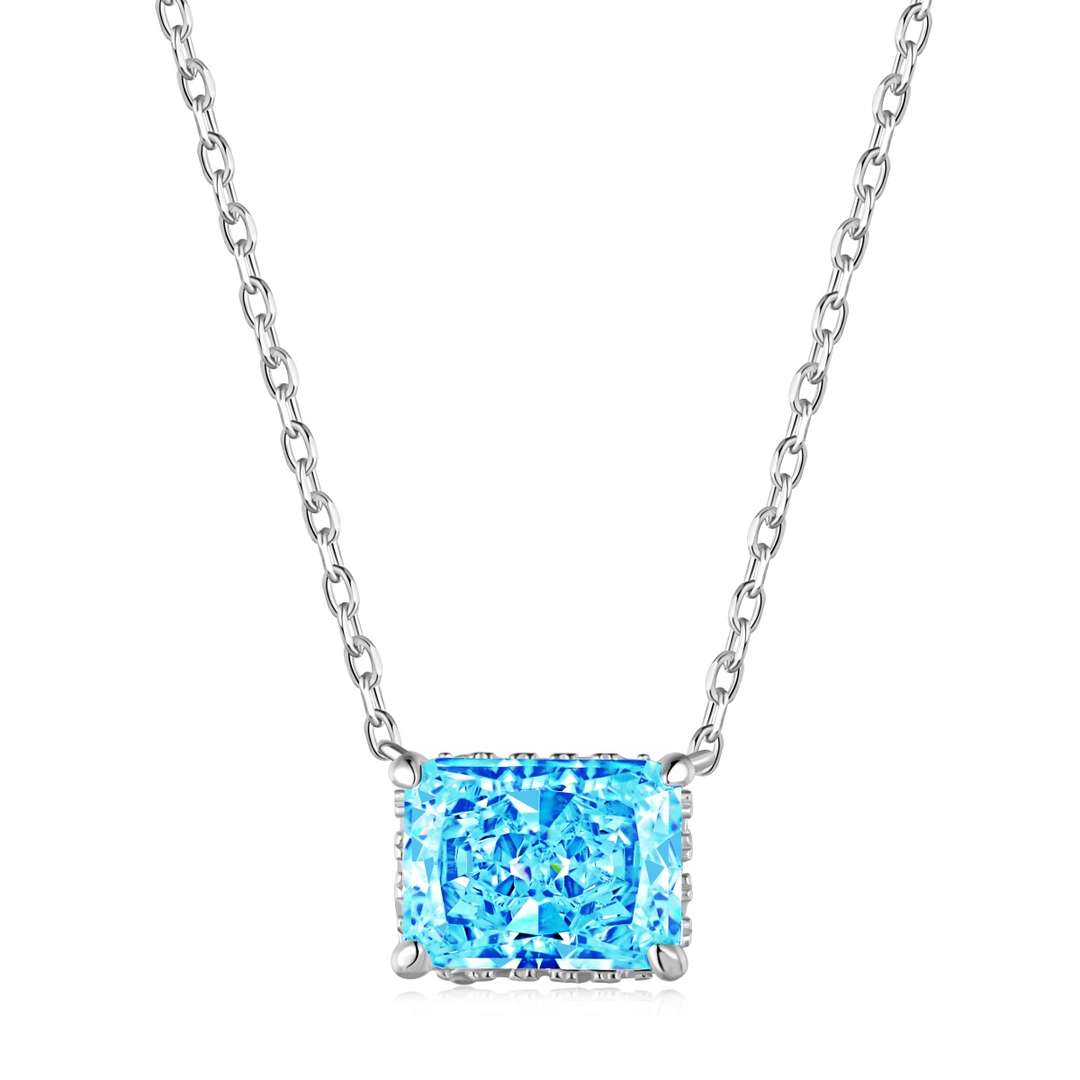 [Aurora]Luxurious Square Shape Colorful Necalack