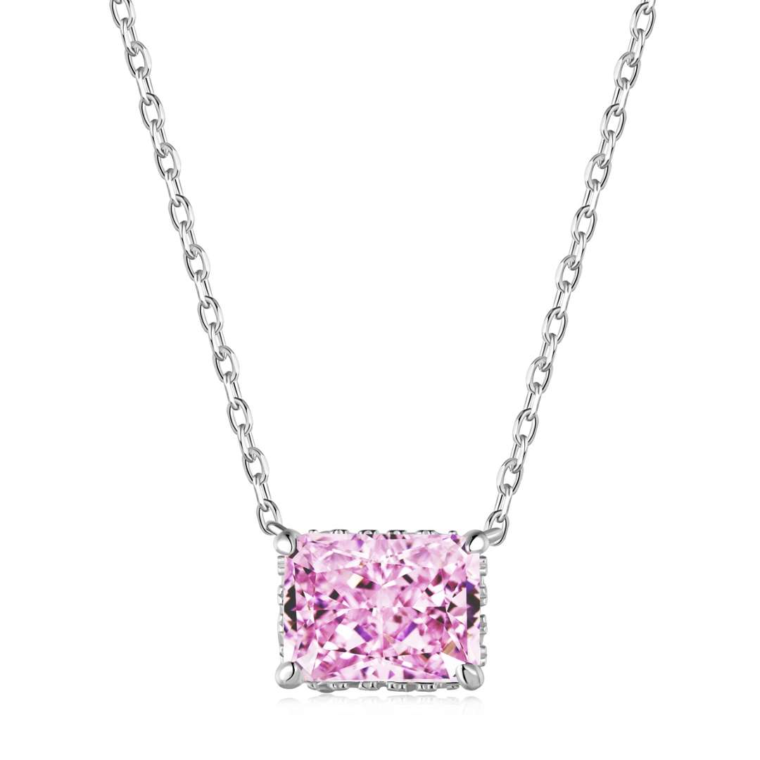 [Aurora]Luxurious Square Shape Colorful Necalack
