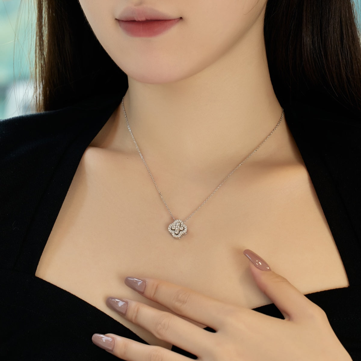 [Aurora]Four-Leaf Clover Various DIY Wearable Necklaces