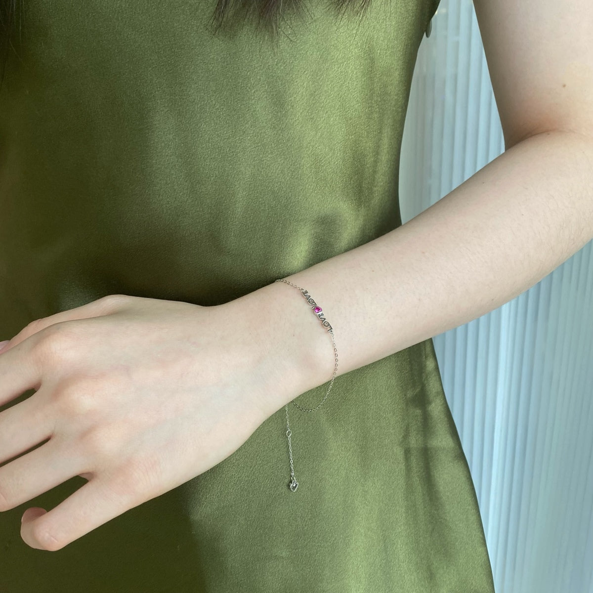 [Aurora]Romantic Heart Shape Lover Bracelet