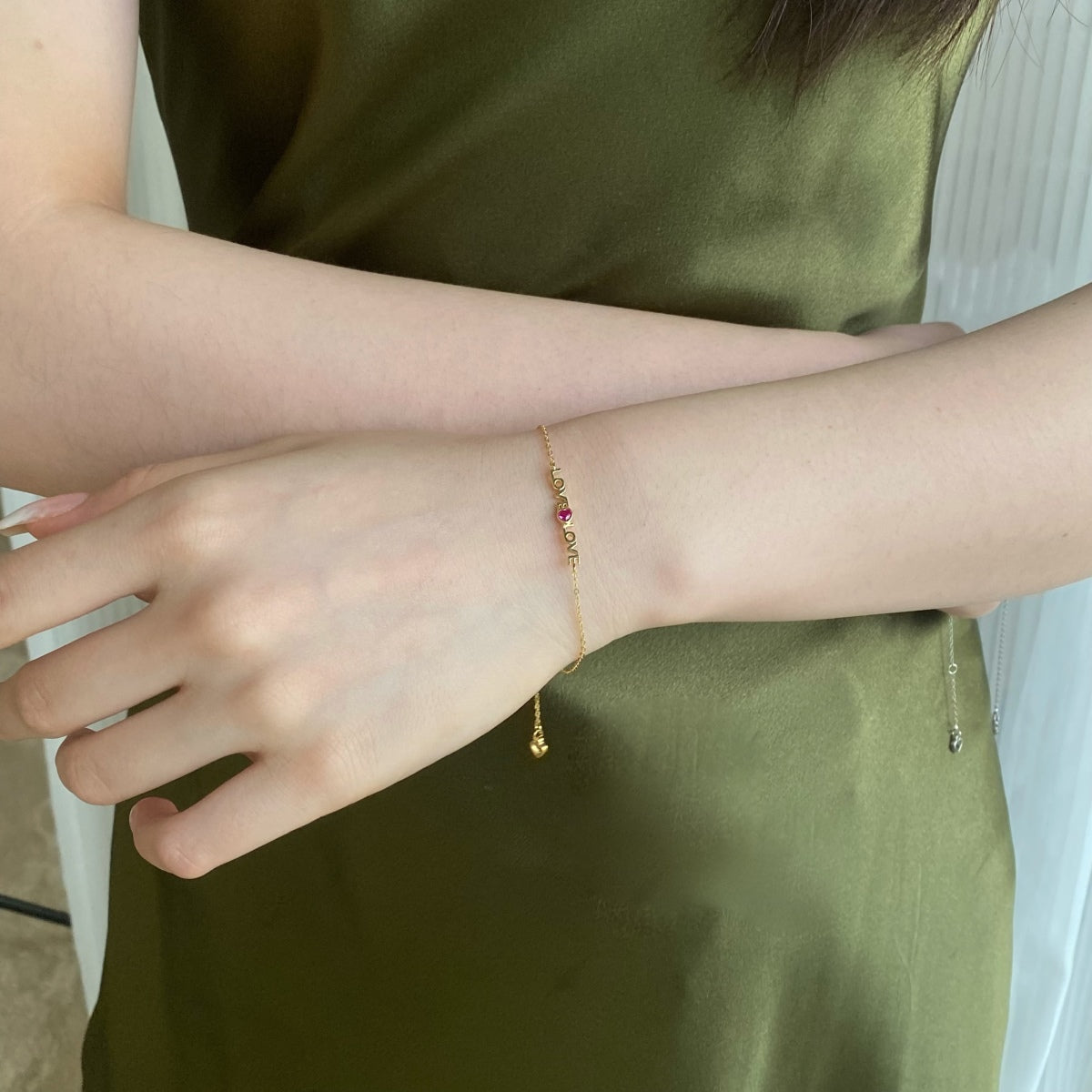 [AURORA] Romantisches Armband in Herzform für Liebhaber